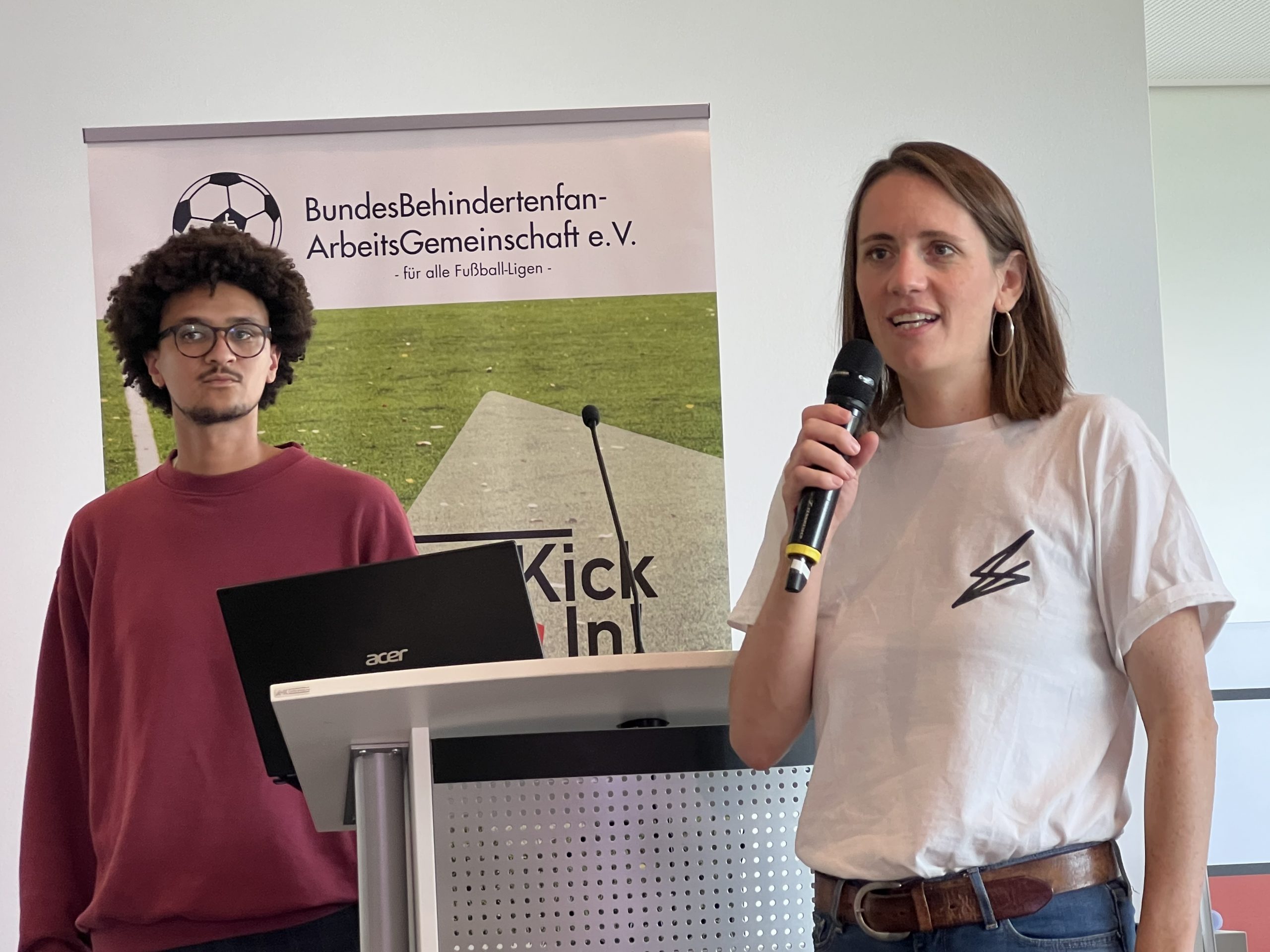 Vortrag von Kerstin Kock zum Projekt FlipKick